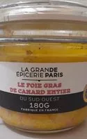 Mängden socker i Le foie gras