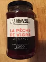 Mängden socker i La confiture - la peche de vigne