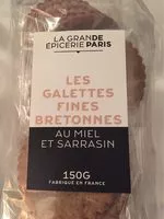 Mängden socker i Galettes Au Sarrasin Et Au Miel