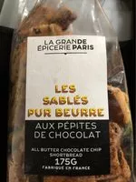 Mängden socker i Sablés Pur Beurre Aux Pépites De Chocolat