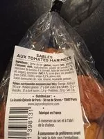 Mängden socker i Sablés Aux Tomates Marinées