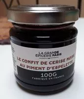 Mängden socker i Confit De Cerise Noire Au Piment D'espelette