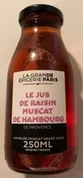 Mängden socker i Le jus de raisin muscat de hambourg