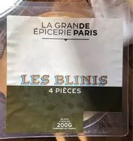 Mängden socker i 4 Blinis