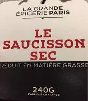 Mängden socker i Le saucisson sec