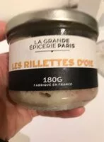 Mängden socker i Les rillettes d'oie