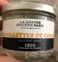 Mängden socker i Rillettes De Canard Au Foie Gras De Canard