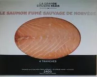 Mängden socker i Saumon Sauvage Fumé De Norvège 4 Tranches