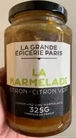 Mängden socker i Marmelade Citron - Citron Vert
