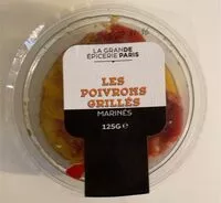 Mängden socker i Les poivrons grillés