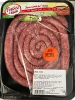 Mängden socker i Saucisse de veau