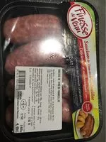 Mängden socker i Saucisses de veau au Monbazillac