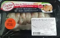 Mängden socker i Rôti de veau farci aux olives