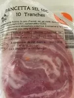 Mängden socker i PANCETTA SEL SEC