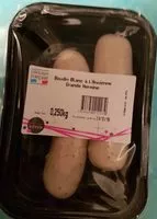 Mängden socker i Boudin blanc à l'ancienne