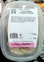 Mängden socker i Duo de Jambons et Légumes Croquants