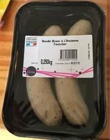 Mängden socker i Boudin blanc à l'ancienne forestier