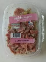 Mängden socker i Museau de porc, pétales en vinaigrette