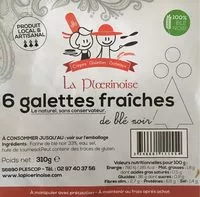 Mängden socker i Galettes fraiches La Ploerinoise
