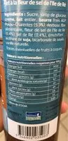 Mängden socker i Coulis de caramel