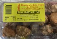 Mängden socker i Petits macarons