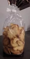 Mängden socker i Petits sables vanille noisette