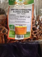 Mängden socker i Bretzels d'epeautre a l'huile d'olive