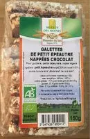 Mängden socker i Galettes petit epeautre nappees chocolat