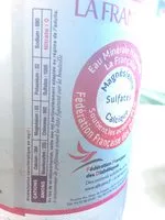 Mängden socker i Eau minérale naturelle