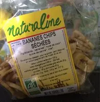 Mängden socker i Bananes chips séchées
