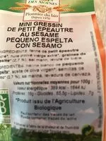 Mängden socker i Gressins Au Petit Epeautre
