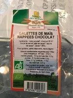 Mängden socker i Galettes de Mais nappées au Chocolat Noir