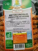Mängden socker i Bretzels royales d'épeautre au sésame