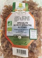 Mängden socker i Spécialité de petit épeautre au fonio