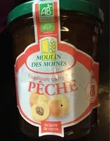 Mängden socker i Confiture extra bio peche