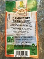 Mängden socker i Grignotines Oignons et persil