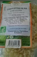 Mängden socker i Coquillettes de riz sans gluten