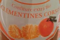Mängden socker i Confiture extra bio clementines corses
