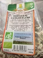 Mängden socker i Couscous de riz à la salade de la mer