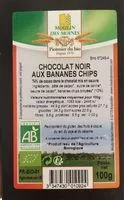 Mängden socker i Chocolat noir aux bananes chips