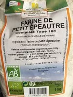 Mängden socker i Farine petit epeautre