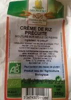 Mängden socker i Crème de riz précuite
