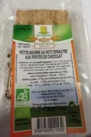 Mängden socker i Petits beurre au petit épeautre aux pépites de chocolat