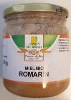 Mängden socker i Miel bio romarin