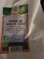 Mängden socker i Farine de coco