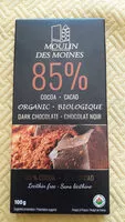 Mängden socker i Chocolat Noir Intense 85%