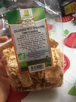 Mängden socker i Crackers Petit épeautre Tomate Basilic