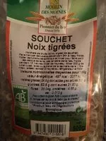 Mängden socker i Souchet noix tigrees