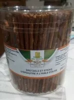 Mängden socker i Bretzel et sticks d'épeautre a l'huile d'olive