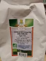 Mängden socker i Farine de petit épeautre demi-complète type 110